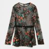Boat Neck Top in Print B